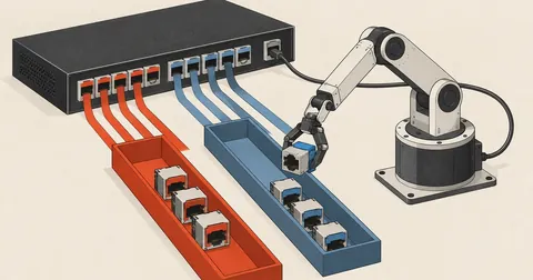 Set VLANs on a Hikvision Switch Using Its Web UI API