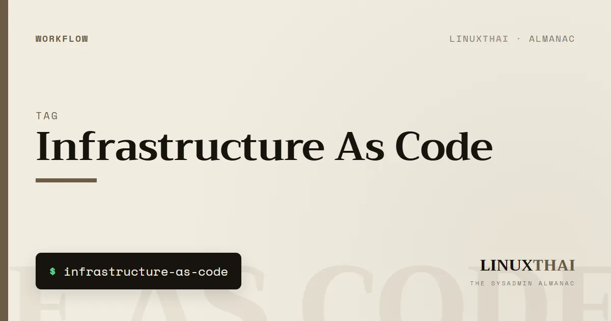 Infrastructure As Code