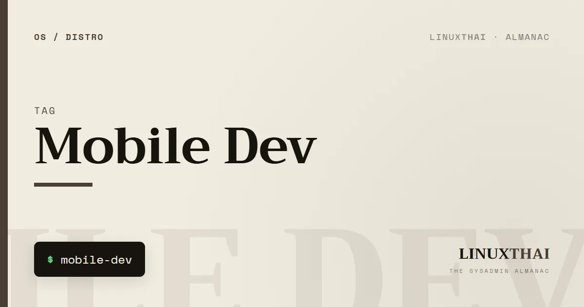 Mobile Dev