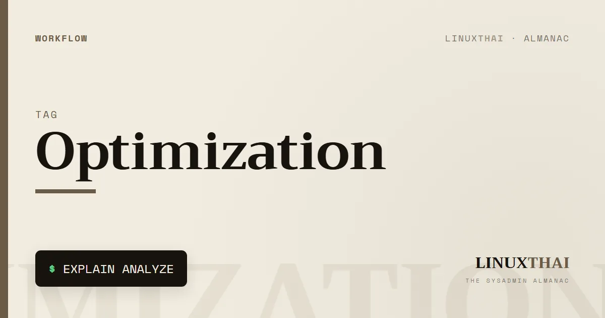 Optimization