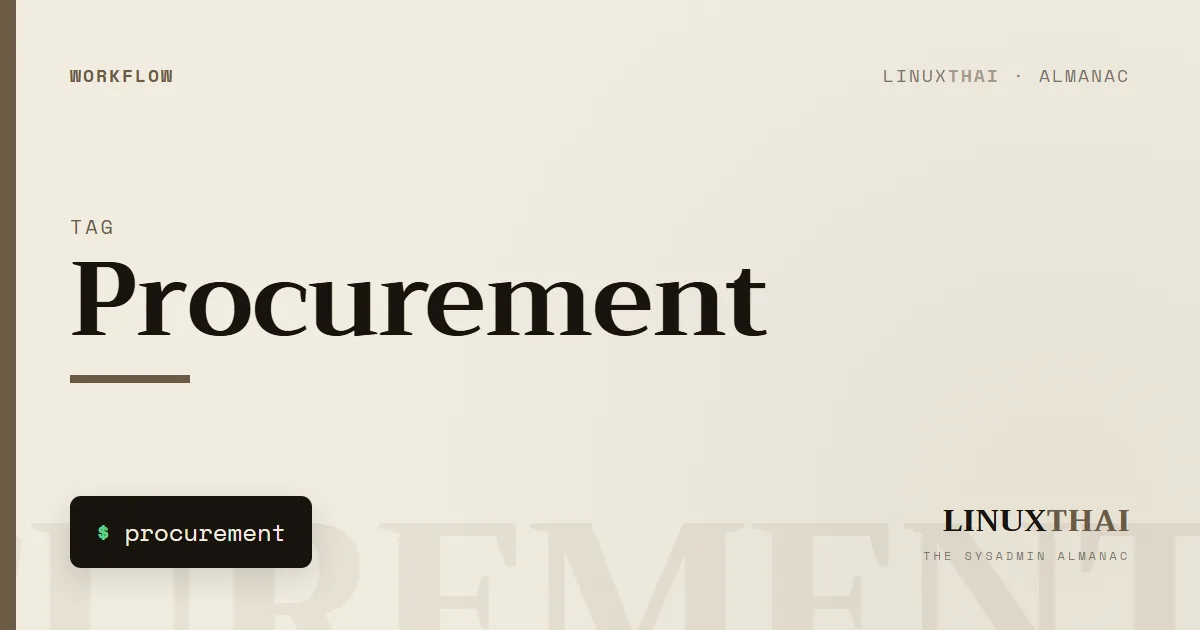 Procurement