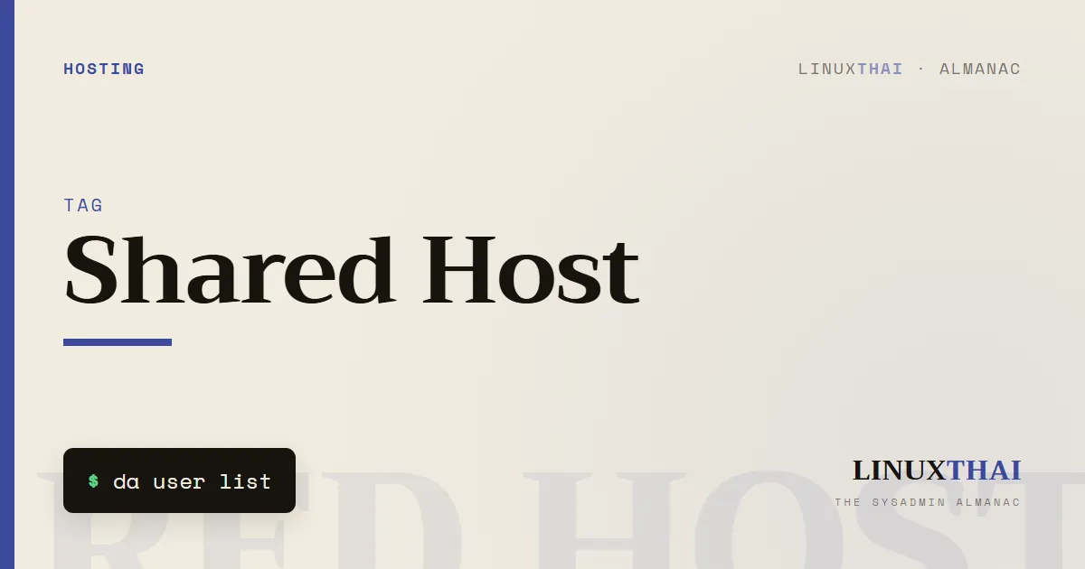 Shared Host