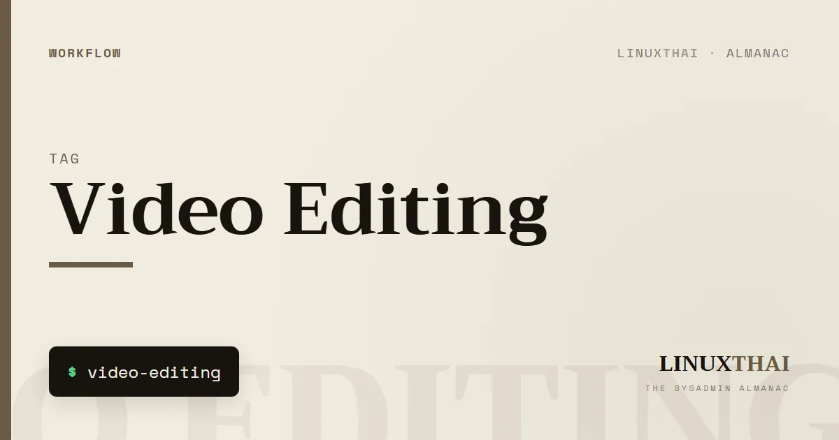 Video Editing